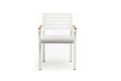 Стул из алюминия CONCORDE белый  Joygarden