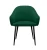 Стул DikLine 440 K13 изумруд, ножки черные