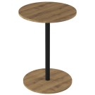 Стол журнальный Кат дуб вотан/черный