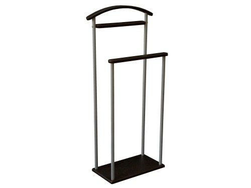 Вешалка костюмная Верис 4 металлик/венге