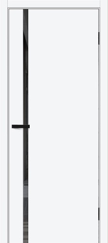 Межкомнатная дверь BRAVO Браво-0.40 П White Silk Mirox Grey