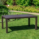 Обеденный стол JULY коричневый