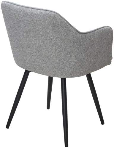 Стул FORT 360 град. поворот. NS10 Серый, букле / черный каркас, М-City