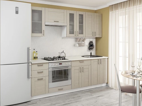 Готовый кухонный гарнитур Лофт-01 Cappuccino Veralinga