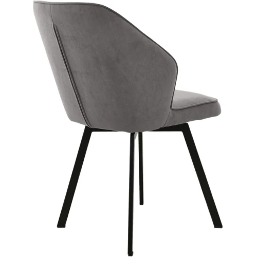 Стул «Вермут», велюр Бренди мансун, каркас вращения черный