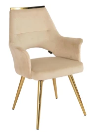 Стул обеденный Бланш BS2348-BG, 60х50х89 см, бежевый