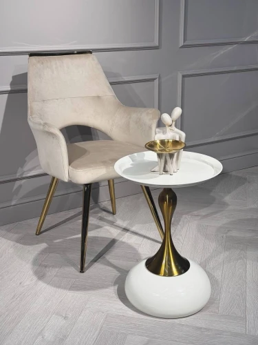 Стул обеденный Бланш BS2348-BG, 60х50х89 см, бежевый