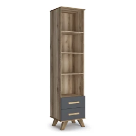 Шкаф-стеллаж 450 Вега Скандинавия Силк флай