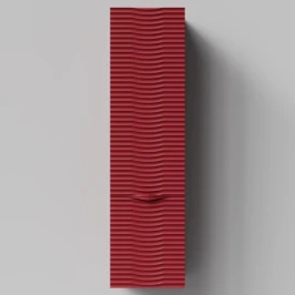 Пенал Эйфория 40 F2, пример RAL 3004 Пурпурно-красный, матовая, подвесной, правый