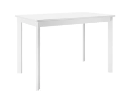 Стол DikLine LK90 Керамика Mono white (белый матовый) /подстолье белое/опоры белые