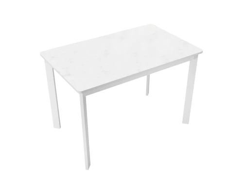 Стол DikLine LK90 Керамика Mono white (белый матовый) /подстолье белое/опоры белые