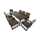 Комплект уличной мебели QUADRO 3 Темно-коричневый