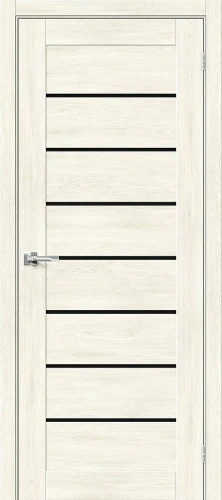 Межкомнатная дверь mr.wood Браво-22 Nordic Oak Black Shine