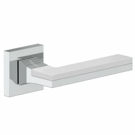 Ручка для межкомнатной двери BRAVO Bravo Z-999 C/PW Хром/Белый