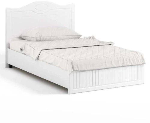 Кровать 1200 Монако МН-7 белое дерево