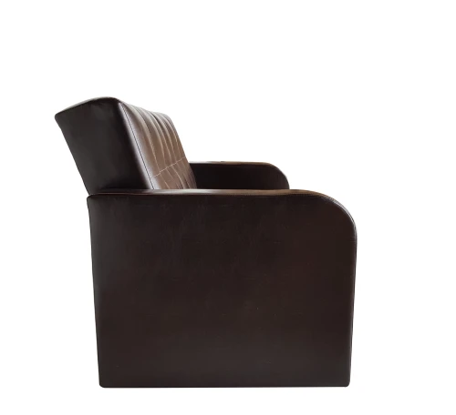 Диван  Оксфорд   90х170 коричневый ППУ