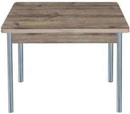 Симпл стол обеденный раскладной / велингтон/металлик