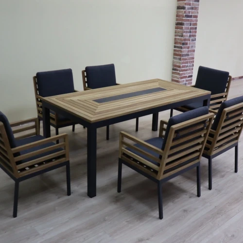 Стол обеденный EGMONT из тика 180x90