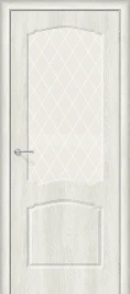 Межкомнатная дверь винил BRAVO Альфа-2 Casablanca White Сrystal