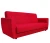 Диван Лира 120 красный ППУ