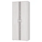 Шкаф двухстворчатый Флоренция, Ясень белый