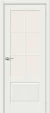 Межкомнатная дверь эмалит BRAVO Прима-13.Ф7.0.1 White Matt Magic Fog