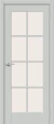 Межкомнатная дверь ПЭТ BRAVO Прима-11.1 Grey Silk Magic Fog