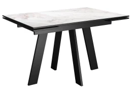 Стол DikLine SKM110 Керамика Italian Grey (глянец серый)/подстолье черное