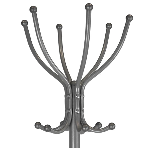 Вешалка напольная М 6 металлик