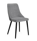 Стул DikLine 286 SB6/A3 св. серый, ножки черные