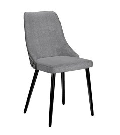 Стул DikLine 286 SB6/A3 св. серый, ножки черные
