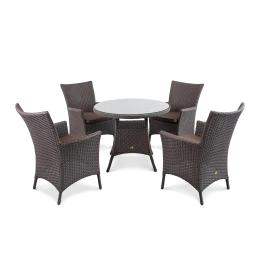 Комплект КИПР Шоколад металлик искусственный ротанг