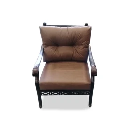 Кресло из литого алюминия Джордан уличная аллюминевая мебель