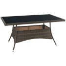 Стол из ротанга 150*90 см Руардин «Ruardean»  -  Dark Brown