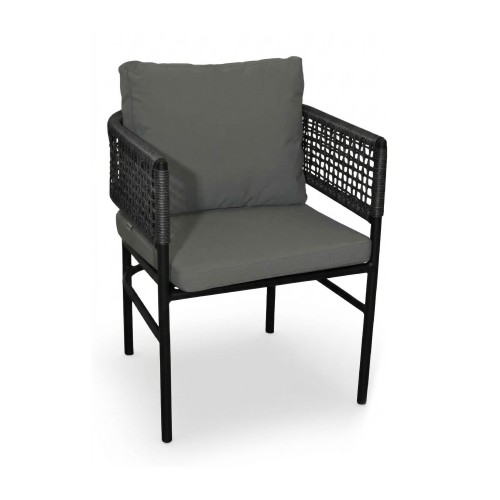 Стул ЛИБЕРО Черный металлик