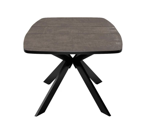 Стол DikLine B140 хромикс бронза/ опоры черные