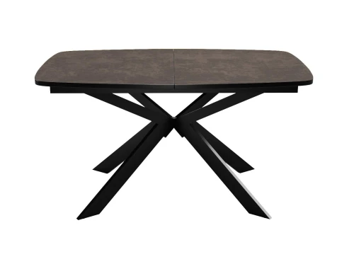 Стол DikLine B140 хромикс бронза/ опоры черные