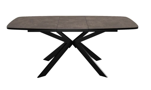 Стол DikLine B140 хромикс бронза/ опоры черные