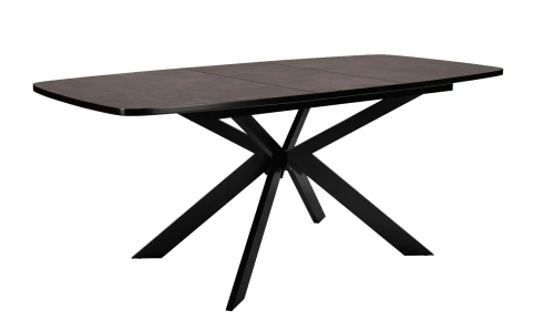 Стол DikLine B140 хромикс бронза/ опоры черные