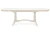 Стол раскладной Siena ( SA-T6EX2L ) дерево гевея/мдф, 150+35+35х80х75см, ivory white (слоновая кость 2-5)