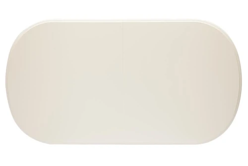 Стол раскладной Siena ( SA-T6EX2L ) дерево гевея/мдф, 150+35+35х80х75см, ivory white (слоновая кость 2-5)