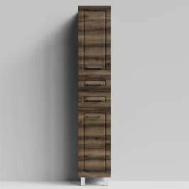 Пенал Арабеска 35 напольный, Дуб крымский коричневый ПВХ 131005-9005, правый