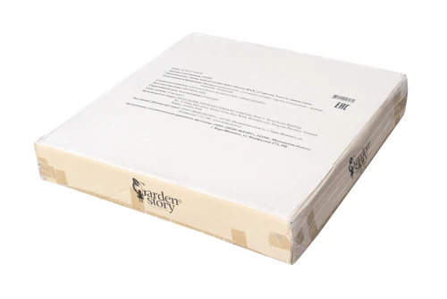 Набор мебели Риччи MAX  арт.GS052 серый, серый 2 уп. (стол+2кресла+диван, серый, подушки серые) "Garden story"