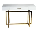 Стол-консоль Гарда-1 P-MJ-003, 120х40х76 см, белый/золото Стол-консоль Гарда-1 P-MJ-003, 120х40х76 см, белый/золото