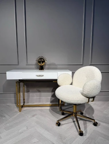 Стол-консоль Гарда-1 P-MJ-003, 120х40х76 см, белый/золото