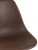 GH801/DC111 Стул пластиковый, ШОКОЛАД#8006, каркас бук