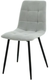 Стул «Чили», микровелюр Вивальди 06, каркас черный