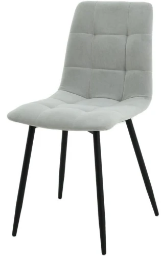 Стул «Чили», микровелюр Вивальди 06, каркас черный