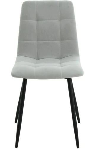 Стул «Чили», микровелюр Вивальди 06, каркас черный