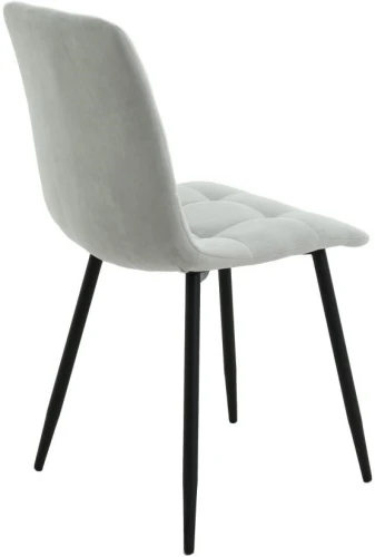 Стул «Чили», микровелюр Вивальди 06, каркас черный